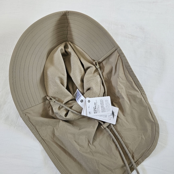 Lululemon All Sport Wide Brim Hat SHOK Sheer Oak Adult Size S/M - Picture 6 of 6